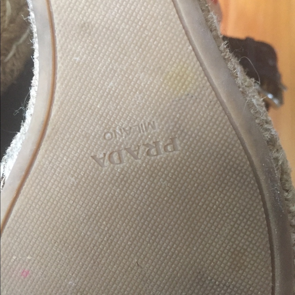 Prada wedges